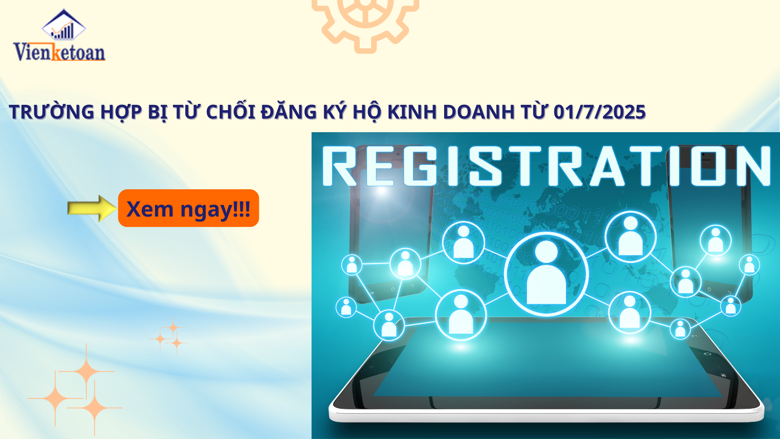 Trường Hợp Bị Từ Chối Đăng Ký Hộ Kinh Doanh Từ 01/7/2025
