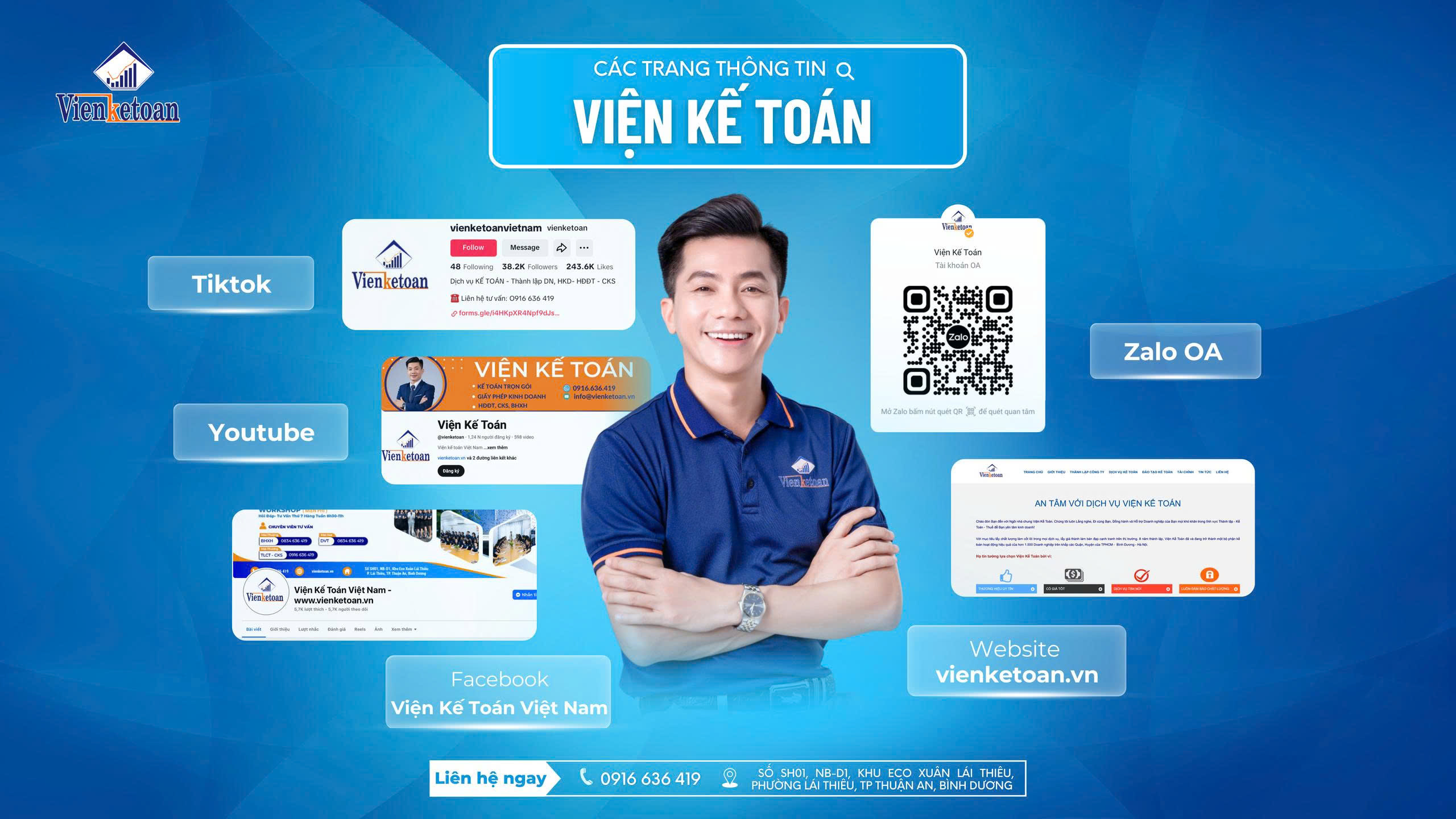 Viện Kế Toán Việt Nam ra mắt hệ thống thông tin chính thức: Cập nhật nhanh chóng – Hỗ trợ kịp thời – Tư vấn đúng luật